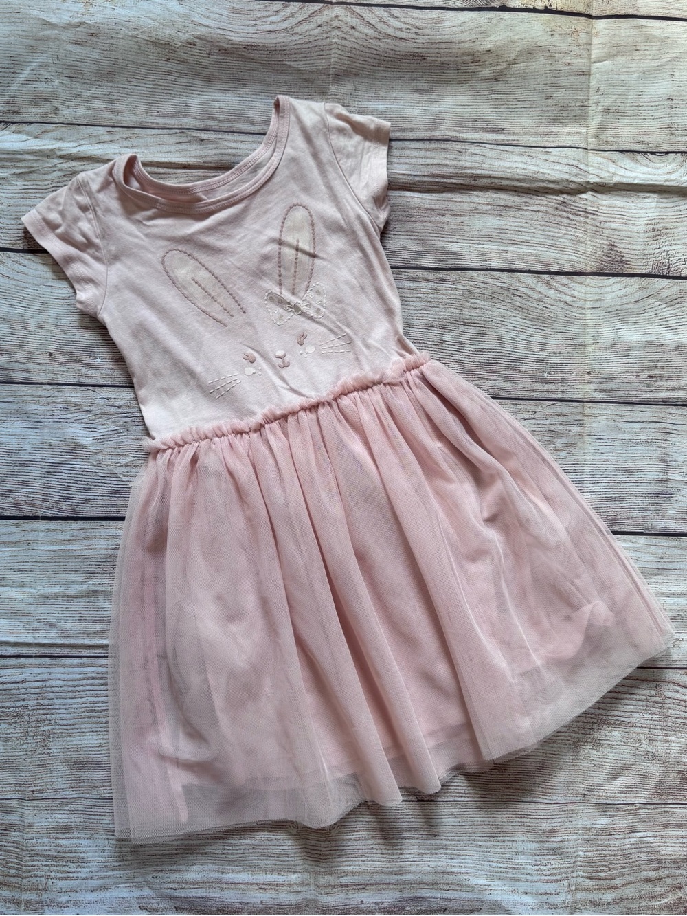 Carter's Light Pink Bunny Dress